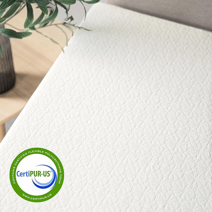 Best Price Mattress 10 inch Twin Mattress Bed-In-A-Box, Green Tea Memory Foam