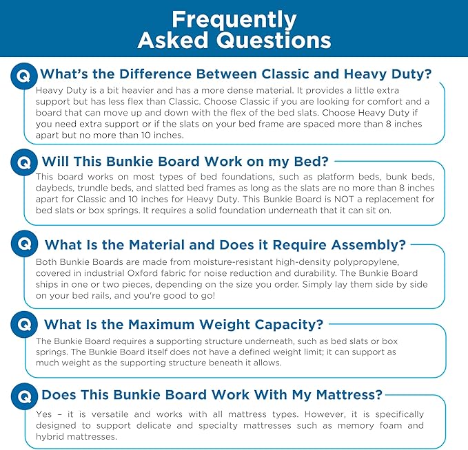 Meliusly Premium 10mm Bunkie Board Twin XL 2-Pack (38x79'') Patent Pending Low Profile Bed Board Design - Breathable, Noise Minimizing, Moisture Resistant Bunkieboards, Low Profile Bed Support