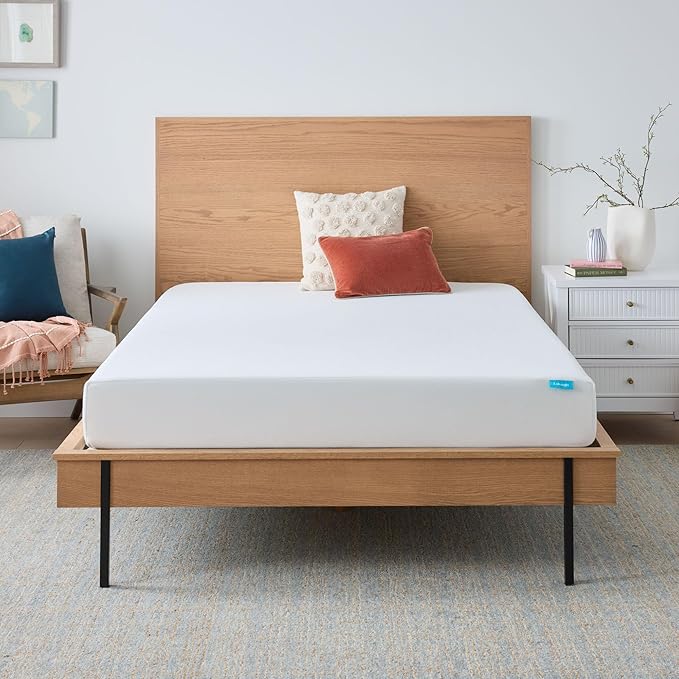 Linenspa 8 Inch Gel Infused Memory Foam Mattress – Twin Size – Medium Feel - Cooling Gel - Mattress in a Box - Primary or Guest Bedroom - Pressure Relieving and Breathable – CertiPUR-US Certified