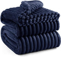 Bedsure GentleSoft Blue California King Size Blanket for Couch - Cozy Soft Blankets for Women, Cute Small Fleece Throws for Girls, Birthday Gifts for Women, 102x96 Inches