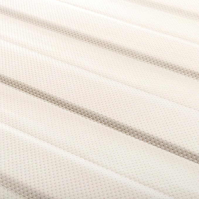 ZINUS Upholstered Metal and Wood Box Spring, 7.5 Inch Mattress Foundation, Easy Assembly, Fabric Paneled Design, Queen