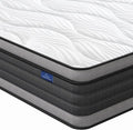 Vesgantti King Mattress, 14 Inch Hybrid Innerspring Mattress with Memory Foam, Individually Pocket Coils for Motion Isolation, King Size Mattress in a Box, Medium Firm Feel