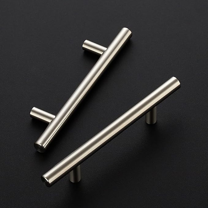 Ravinte 20 Pack 6 inch Cabinet Pulls Brushed Nickel Stainless Steel Kitchen Cupboard Handles Cabinet Handles, 3.5 inch Hole Center