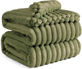 Bedsure GentleSoft Cypress Fleece Queen Blanket for Couch - Cozy Soft Blankets for Women, Cute Small Throws for Girls, 90x90 Inches