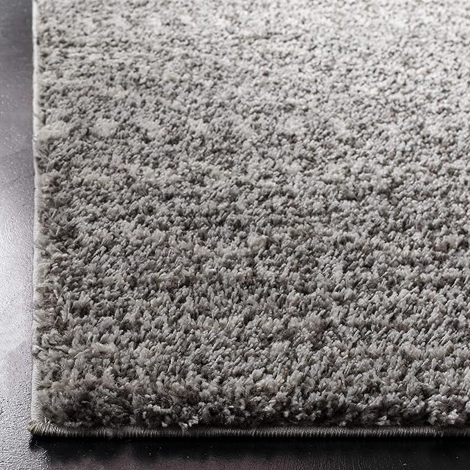 SAFAVIEH Arizona Shag Collection Runner - 2'6" x 14', Brown & Ivory, Moroccan Design, Non-Shedding & Easy Care, 1.6-inch Thick, Ideal for The Living Room, Dining, Bedroom (ASG741B)