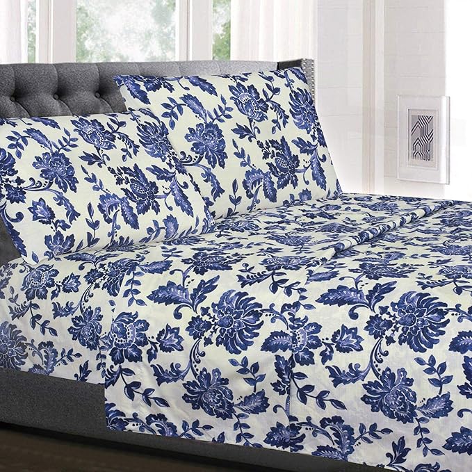 California King Sheet Sets - Breathable Luxury Sheets with Full Elastic & Secure Corner Straps Built In - 1800 Supreme Collection Cal King Deep Pocket Bedding Set, Sheet Set, California King, Tuscany