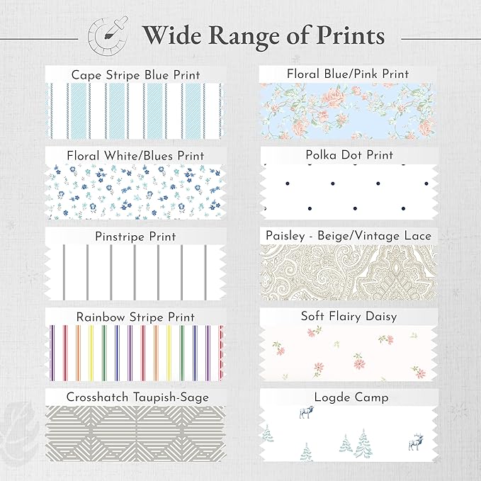 California Design Den Printed King Size Sheets Set - Luxury 400 Thread Count Sateen, Natural 100% Cotton Sheets, Deep Pockets, Cooling and Durable Bedding Set - Taupish-Sage Crosshatch