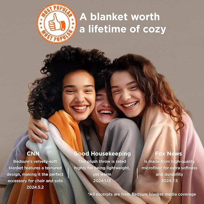 Bedsure GentleSoft Fleece King Size Blankets for Bed Grey - Soft Lightweight Plush Cozy Fuzzy Luxury Warm Winter Blanket Microfiber, Room Home Decor Gifts for Women and Men, 108x90 inches