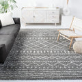 SAFAVIEH Arizona Shag Collection Area Rug - 9' x 12', Brown & Ivory, Moroccan Design, Non-Shedding & Easy Care, 1.6-inch Thick Ideal for High Traffic Areas in Living Room, Bedroom (ASG741B)